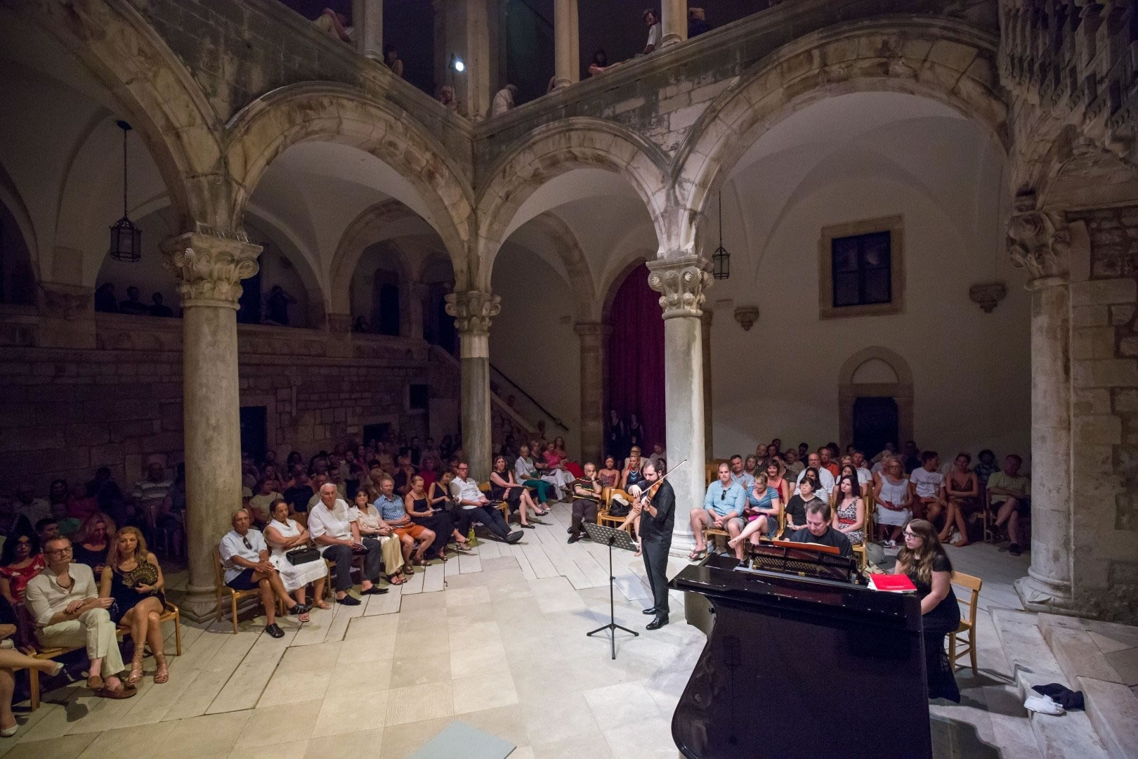 2016-07-29 DAVIDE ALOGNA PLAYS AT DUBROVNIK SUMMER FESTIVAL, RECTOR'S PALACE ATRIUM